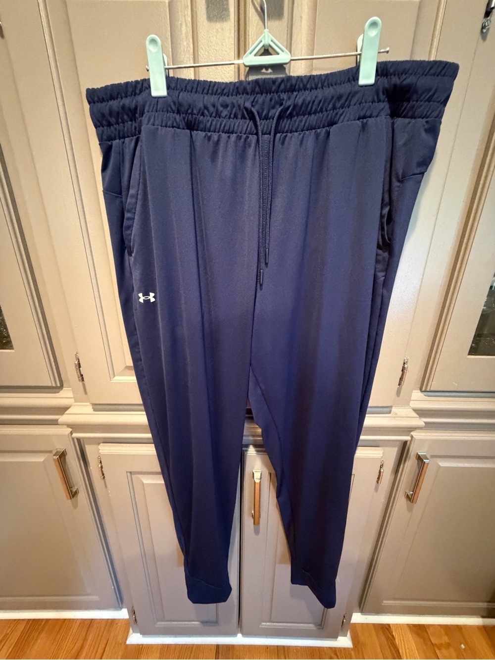 Under Armour Navy Blue Track Pants